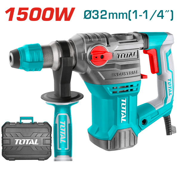 Total SDS PLUS 4KG KIRICI DELİCİ 1500W