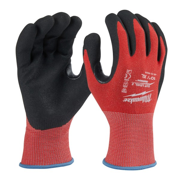 Milwaukee 2. Derece Kesik Korumalı Nitril Eldiven - XL Beden