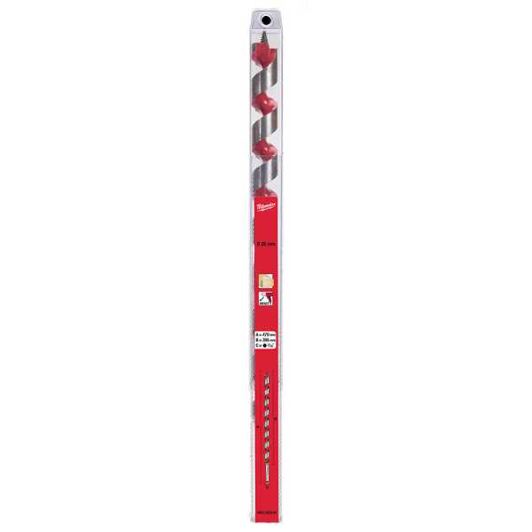 Milwaukee 26 mm x 476 mm Yılan Seri Darbeli Ahşap Matkap Ucu
