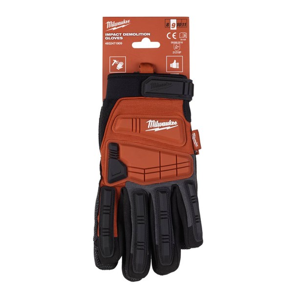 Milwaukee Darbe Önleyici Yıkım İş Eldiveni L Beden