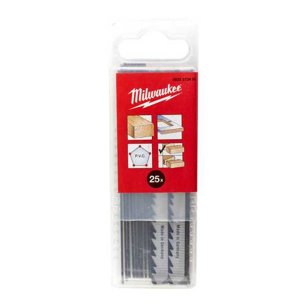 Milwaukee 75 mm T101D Ahşap Dekupaj Bıçağı - 25'li