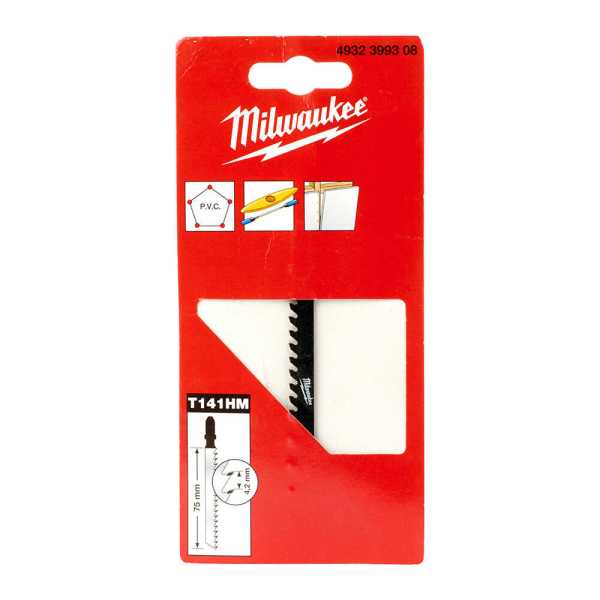 Milwaukee 75 mm T141HM Pvc/Fiberglass Hcs Dekupaj Bıçağı