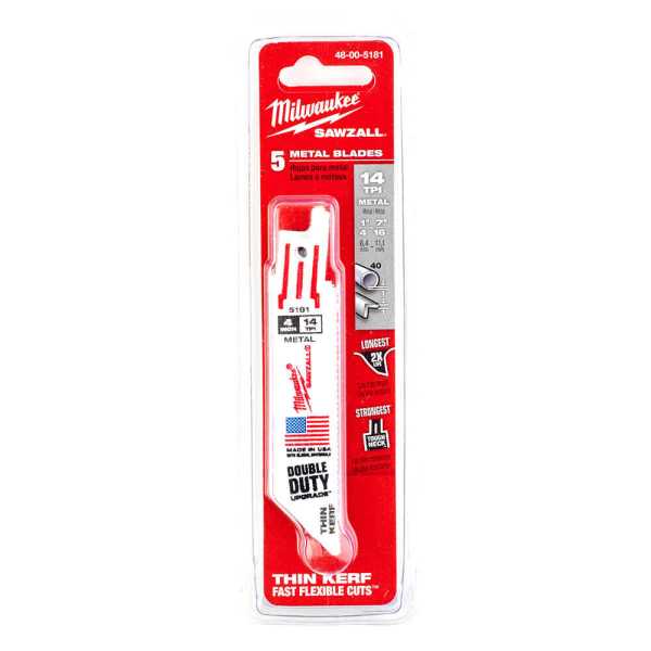 Milwaukee 100 mm Bi-Met Mt/Pro S522Bf Kılıç Testere