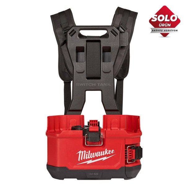 Milwaukee M18 BPFPH-0 Sprey Tankı Sırt Aparatı