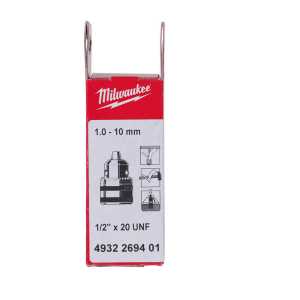 Milwaukee 1-10 mm 1/2 Mandren Anahtarı