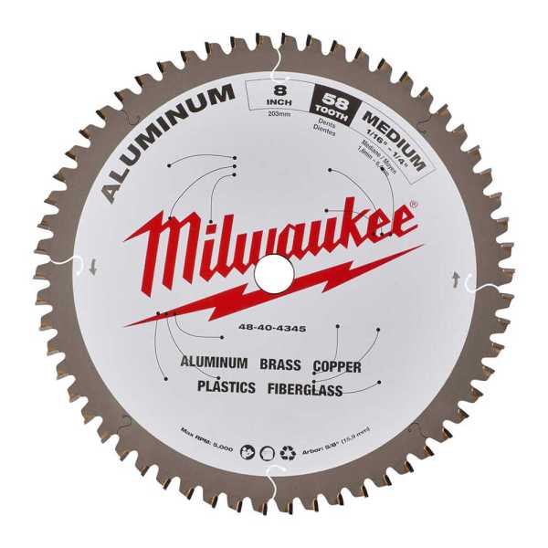 Milwaukee 203x20 mm  50 Diş Metal Kesme Testeresi