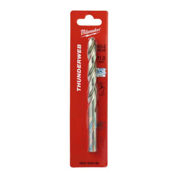 Milwaukee 11. 0x142 mm Thunderweb Serisi Metal Matkap Ucu