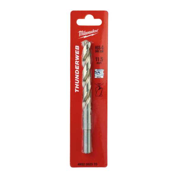 Milwaukee 11. 5x142 mm Thunderweb Serisi Metal Matkap Ucu
