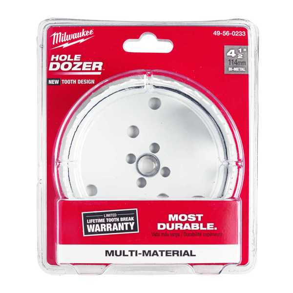 Milwaukee 114 mm %8 Kobaltlı Bi-Metal Endüstriyel Seri Panç