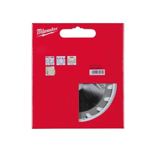 Milwaukee 190x30 mm 16 Diş Sunta Kesme Testeresi