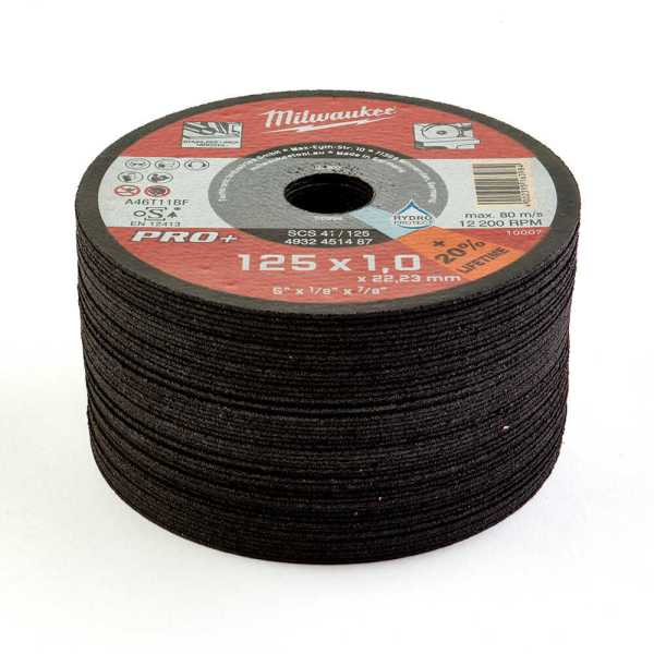 Milwaukee Inox Metal Kesme Taşı 125x22x1 mm