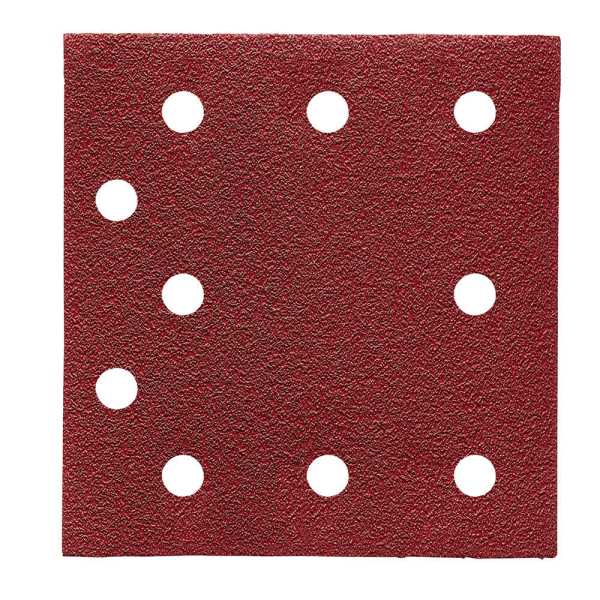 Milwaukee 115x107 mm 60 Kum Titreşim Zımpara Tabanı -10'lu