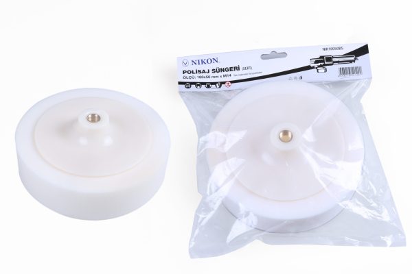 NIKON NIK18050BS NIKON 180X50 MM BEYAZ SERT POLİSAJ SÜNGERİ