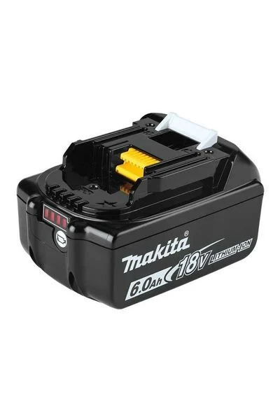 BL1860B Makita Yedek Akü Li-Ion 18V 6,0 Ah / (632F69-8)